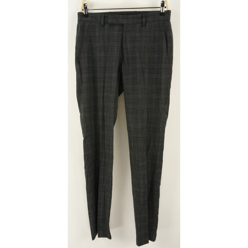 New Kenneth Cole Techni-Cole Performance Suit Pants Men's 29‎ x 32 Charcoal Gray